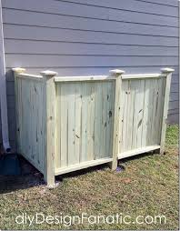 How To Build A Trash Recycle Bin Screen Outdoor Trash Cans Trash Can Storage Outdoor Trash And Recycling Bin