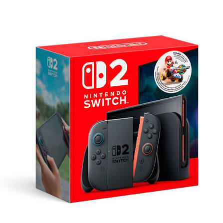 Nintendo switch 2 nueva  + garantía 12 meses con nintendo + mario kart world digital