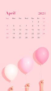 Aug 31 2020 start your new journey in 2021 with this simple and cute tropical plants calendar. Free April 2021 Calendar Wallpapers Desktop Mobile