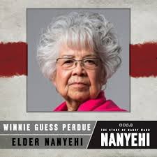 MeetTheCast What an honor to have #warrior Winnie Guess Perdue with us  again this year. A Cherokee Nation citizen and descendant of Sequoyah, at  age 9 Winnie began a career as a