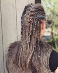 trenz viking mode viking frisur wikinger zopfe lagertha