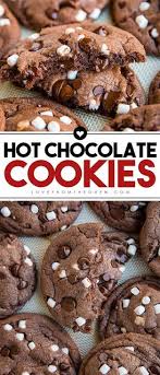 Hot Chocolate Cookies Recipe Popular Cookie Recipe Hot Chocolate Cookies Cookies Recipes Christmas