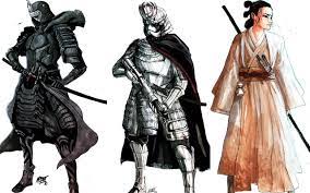 Here are ten amazing pieces of concept art we can't stop looking at! Feudal Japan And Samurai Inspired Artwork Of Star Wars The Force Awakens Grape Japan
