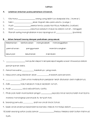 Latihan imbuhan apitan kata nama. Latihan Imbuhan Apitan