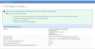 Passer Un Ordre De Bourse Avec Web Bourse Credit Mutuel