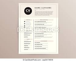 A resume background image is one that appears behind your text and other design elements of your resume. Cv Resume Template Elegant Stylish Vector Design Cv Resume Template Elegant Stylish Design Beige Color Background Canstock