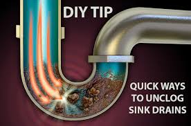 quick ways to unclog sink drains real