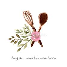 Shop our chinese floral bowl selection from the world's finest dealers on 1stdibs. Logo For Cake Shop And Bakery Kitchen With Floral Elements Stock Illustration Illustration Of Hand Painting 164158271