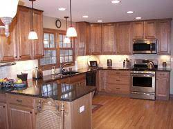 Concrete driveways, concrete patios, walkways, concrete slabs, decorative and stamped concrete, retaining walls, concrete removal & more. Kitchen Remodeling Contractor In West Bend And Milwaukee Area Reality Construction Llc West Bend Wisconsin
