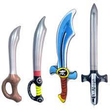 Amazon.com: Inflatable Weapons Swords Set Inflatable Weapons for Cosplay  Party Swords Hammers Pirate Knife Boys Girls Gifts : Toys & Games