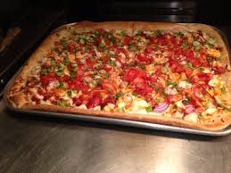Delicious Buffa Que Chicken Pizza Meals Food School Pizza
