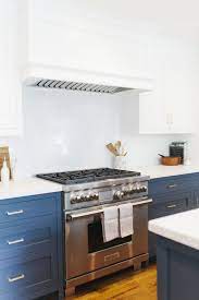 Shop for the best kitchen & pantry cabinets from top brands at sears. Studiomcgee Lynwood Beckykimballphoto 65 Jpg Kitchen Design White Upper Cabinets Blue Kitchen Cabinets