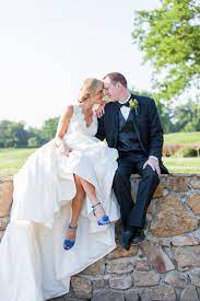 Biltmore Forest Country Club Wedding From Jere And Ashley Dotten Blue Wedding Shoes Blue Wedding Wedding