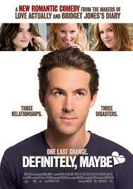 Definitely Maybe 11x17 Movie Poster 2008 Romantic Movies Comedy Movies Romantic Comedy
