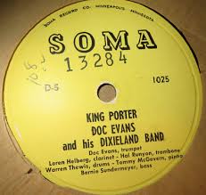 78RPM Soma 1025 Doc Evans and His Dixieland Band