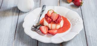 Panna Cotta Con Coulis Di Fragole Ottime Ricette Prodotti Senza Glutine