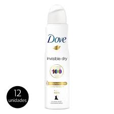 Kit Desodorante Antitranspirante Dove Invisible Dry Aerosol 150ml Com 12 Unidades Incolor Zattini