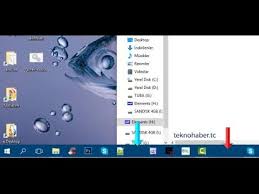 Windows 7 Ve Windows 10 Da Gorev Cubugunu Resetleme Teknoloji