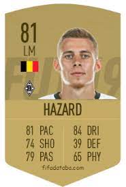 Here's a look at five players we expect to receive significant upgrades when fifa 21 rolls out. Thorgan Hazard Fifa 19 Rating Card Price