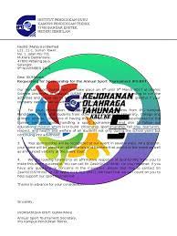 Format yang digunakan adalah surat rasmi,perlunya ketelitian didalam susunan tata. Contoh Surat Memohon Tajaan Nestle