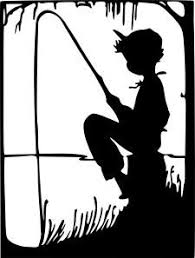 Silhouette Design Store Fishing Fish Silhouette Boy Silhouette Silhouette Drawing The perfect wall hanging for your coastal home! pinterest