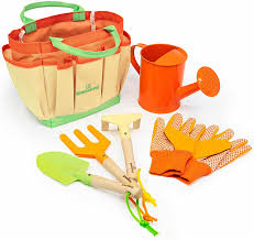 Maybe you would like to learn more about one of these? U Me Kids Gardening Tool Set Real Kids Garden Set Eco Friendly Design Outdoor Play Stem Learning Montessori Activities Mini Things That Actually Work Buy Online In Colombia At