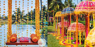 Here are some more cute and easy hanging wedding day decorations. 11 Peppy Home Decor Ideas For Your Pre Wedding Functions Shaadisaga