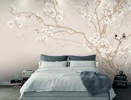 3d Spray Birds Gn749 Wallpaper Mural Decal Mural Photo Sticker Etsy Tree Wall Murals Wall Murals Bedroom Mural Wallpaper