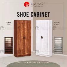 We can call it in thousands of ways, and although it is often a piece of furniture that we tend to forget, it will help us enjoy the pleasure of taking off our shoes when we get home. Full Height 2 Door Shoe Cabinet Shopee Singapore