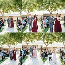 Bridesmaids And Groomsmen Walking Down The Aisle Https Brittneyhannonphotography Com College Wedding California Wedding Photographers Wedding Photographers