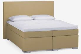 Dico Polster Boxspringbett Beverly Bs9050 140x200 Cm 2xh3 Kunstleder C15 Beige Upholstered Box Springs Box Spring Bed Bed