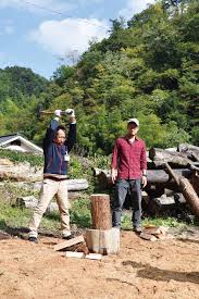 気分爽快 ！！ 〜薪づくり体験〜