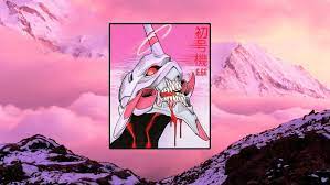 Evangelion Anime Wallpaper Vaporwave Wallpaper Evangelion Art Anime Wallpaper 1920x1080
