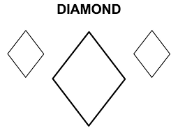Guy diamond is silver troll and his body is covered in sparkly white glitter. Learning To Draw Diamond Shape Coloring Pages Kids Play Color