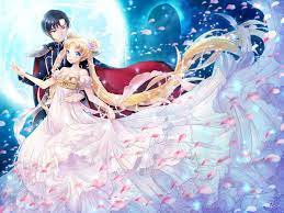 Anime, anime girls, moon, sailor moon, flower petals, queen serenity. Eternal Sailormoon Sailor Moon Wallpaper Sailor Moon Usagi Sailor Moon Manga