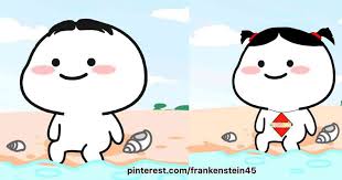 Kata kata islami wa gambar islami. Stiker Pentol Couple Mandi Untuk Whatsapp Frankenstein45 Com