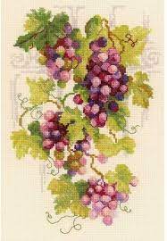 I really love playing around with images and bits of card, so i thought i would… Riolis Grapevine Cross Stitch Kit 123stitch