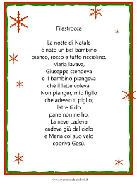 Pin Di Silvia Su Scuola O Squola Filastrocche Brevi Poesie Natale
