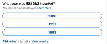 Have fun using the questions & answers to test how much you know and enjoy the wide range of technology trivia for kids. What Year Was Ibm Db2 Invented The World Of Db2