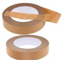 Amazon.com : DINHEAROM 2pcs Writable Brown Kraft Paper Tape ...