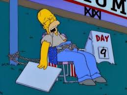 2 funny clips from simpsons s22 e16 homer goes on the road with cheech after a fight between cheech and chong. The Simpsons S 12 E 15 Hungry Hungry Homer Recap Tv Tropes