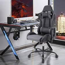 Standard office chairs do not support your back and have serious ramifications. Gaming Chair Racing Style Ergonomic High Back Computer Chair With Height Adjustment Headrest And Lumbar Support Home Office Chairs Computer Gaming Chairs Ilsr Org