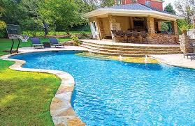 Custom Poolside Kitchen Layouts