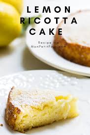 Lemon Ricotta Cake Recipe Lemon Ricotta Cake Recipes Lemon Dessert Recipes Ricotta Cake Recipes