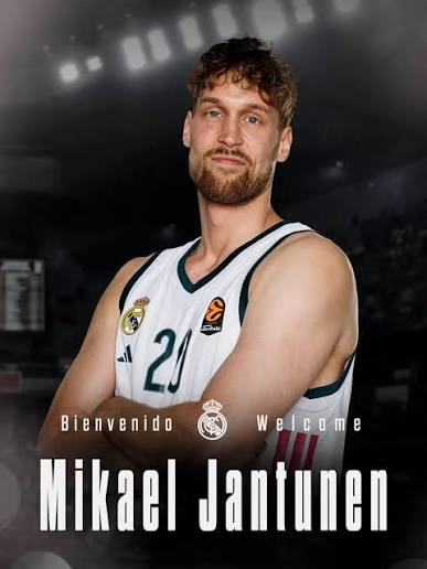 🚨 ÚLTIMA HORA: El Real Madrid hace oficial el fichaje de Mikael Jantunen El ala-pivot finlandés llega al conjunto blanco tras jugar la pasada campaña en el Fenerbahçe 📸 FIBA