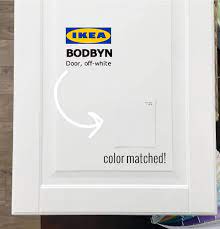 Maybe you would like to learn more about one of these? A Paint Color Match To Ikea Bodbyn Off White Cabinet Chris Loves Julia
