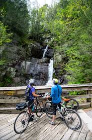 When a bicycle tips the velocity vector changes with that motion. 4 Day Bike Ride Discovernepa
