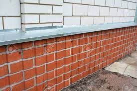Common siding materials include vinyl siding, which costs about $3 to $12 per square foot. Foundation Insulation With Waterproof Metal Siding House Foundation Stock Photo Picture And Royalty Free Image Image 89918563