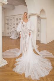 Just enjoy your amazing appearance at this big moment. Neue Hochzeit Kleider Mit Langarm Cape Spitze Perlen Mermaid Brautkleider Nach Mass Sexy Open Back Sweep Zug Hochzeit Kleid 0 Off