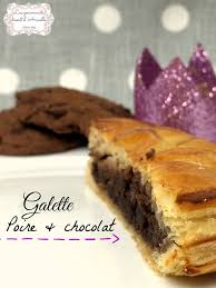 Galette Des Rois Poire Chocolat Galette Des Rois Poire Chocolat Poire Au Chocolat Galette Poire Chocolat